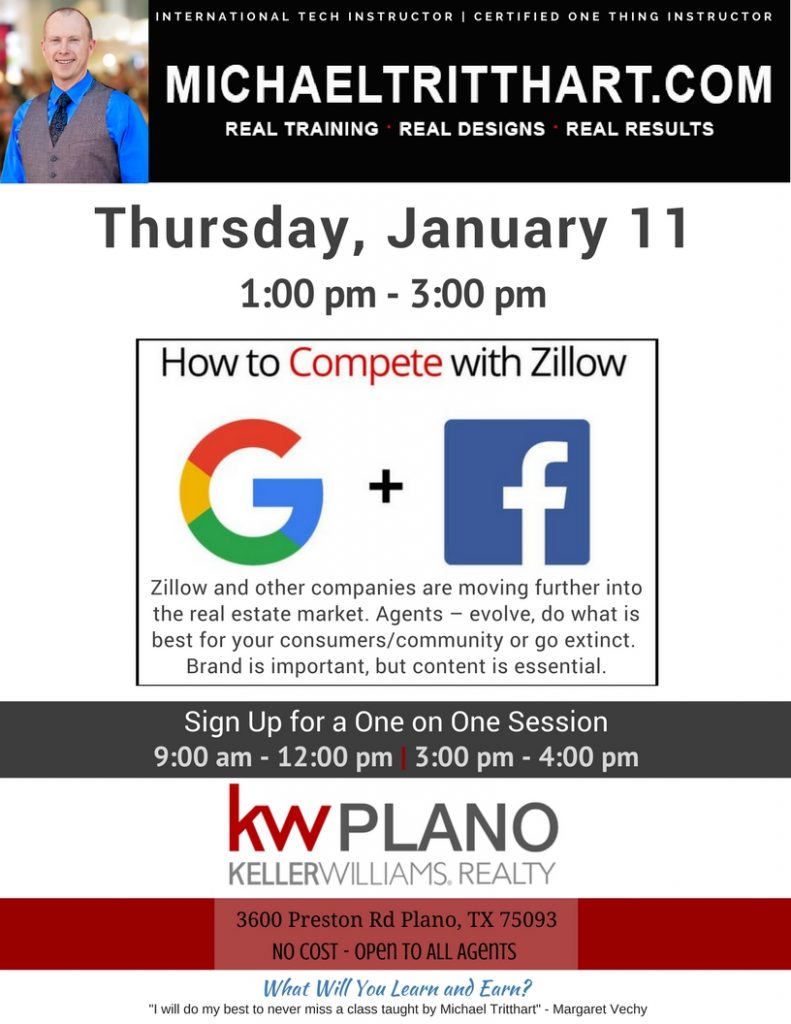 How to Compete with Zillow