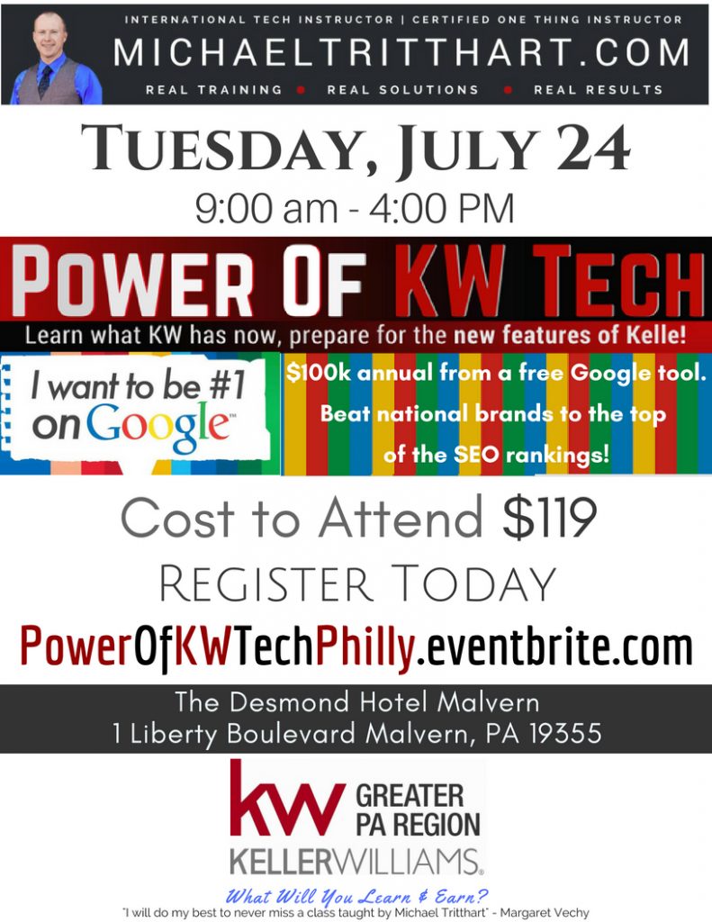 7.24.18 -Power of KW Tech Google