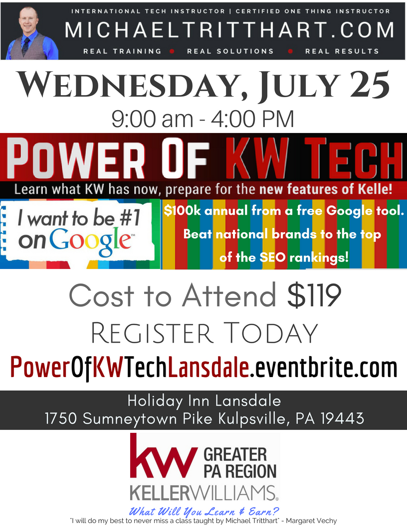 7.25.18 -Power of KW Tech Google