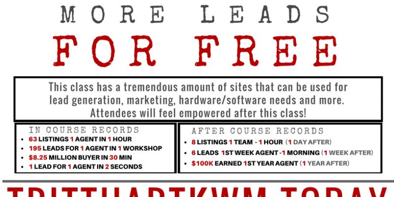 KW Houston Memorial | Generate More Leads For Free | July 18, 2018