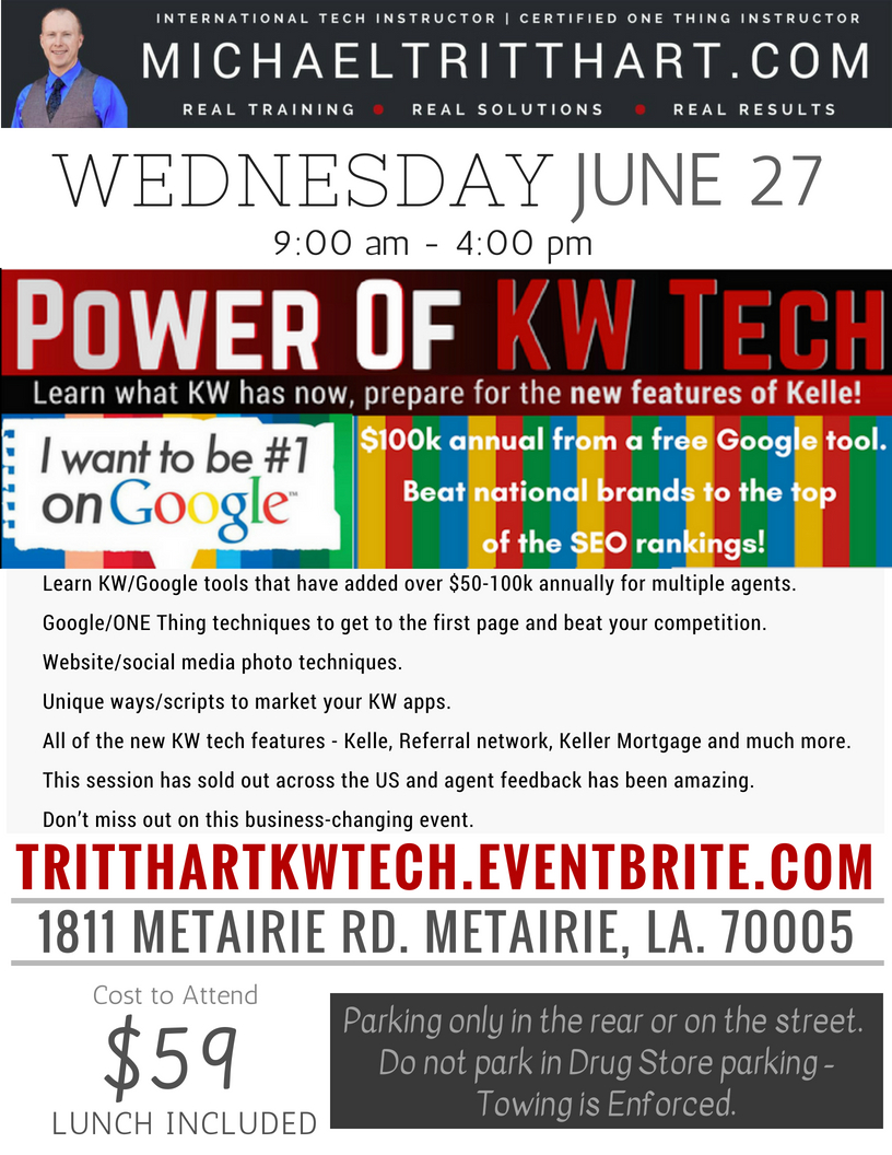 6.27.18 - Power of KW Tech - KW 455-0100