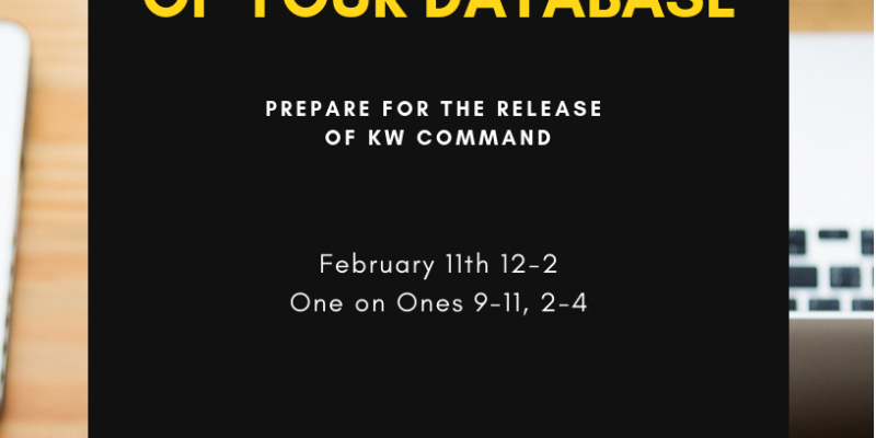 Take command of your database