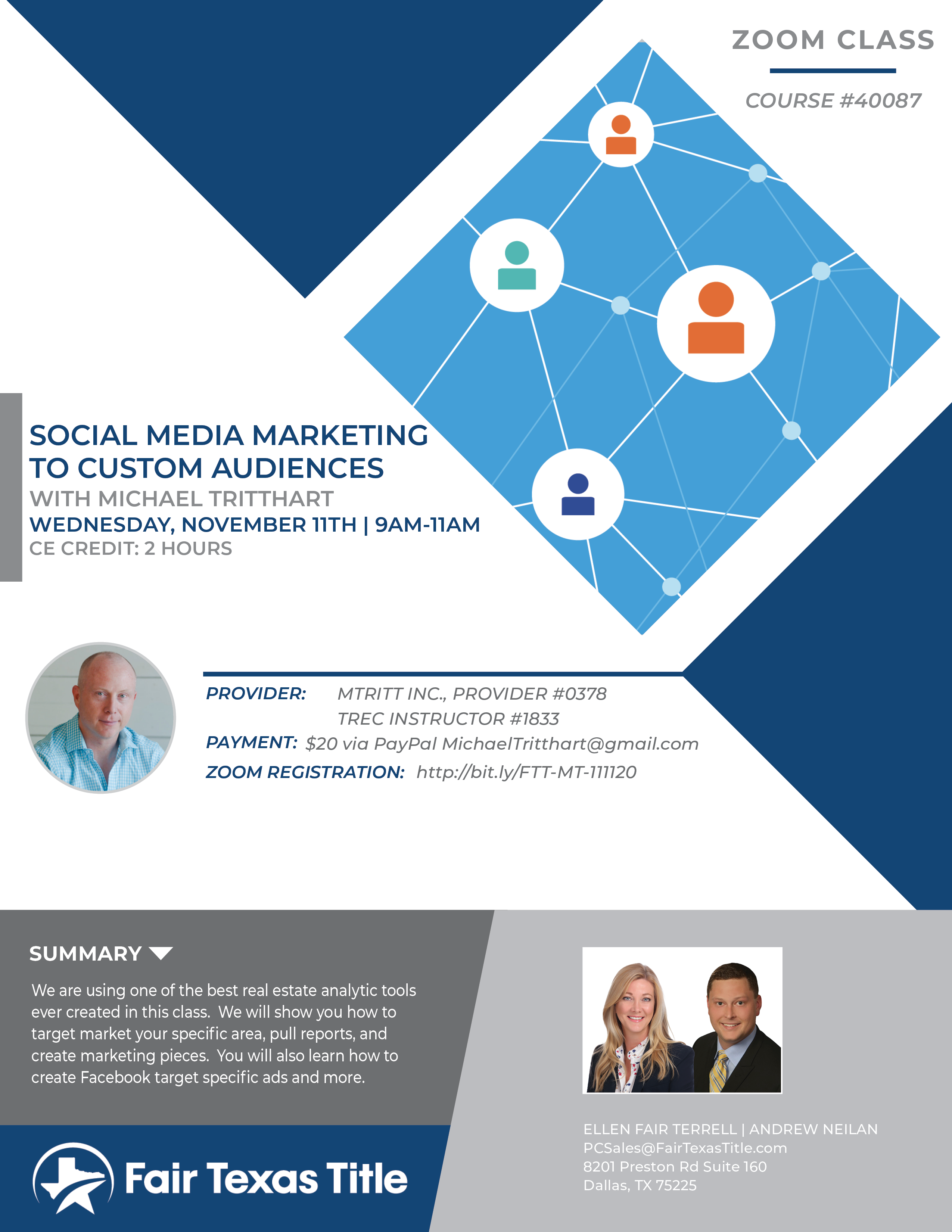 social Media Marketing to Custom Audiences