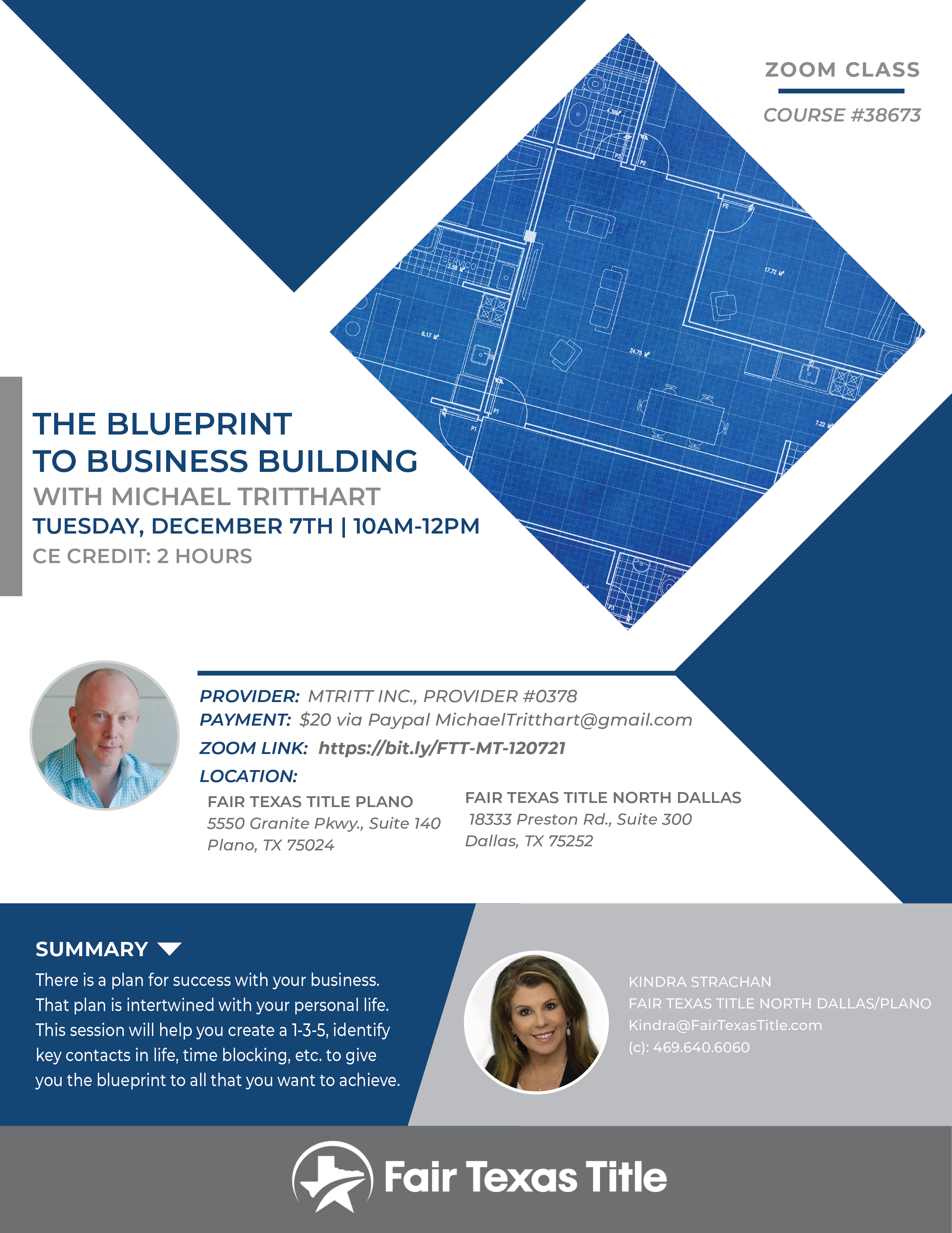 Blueprint to Business Building