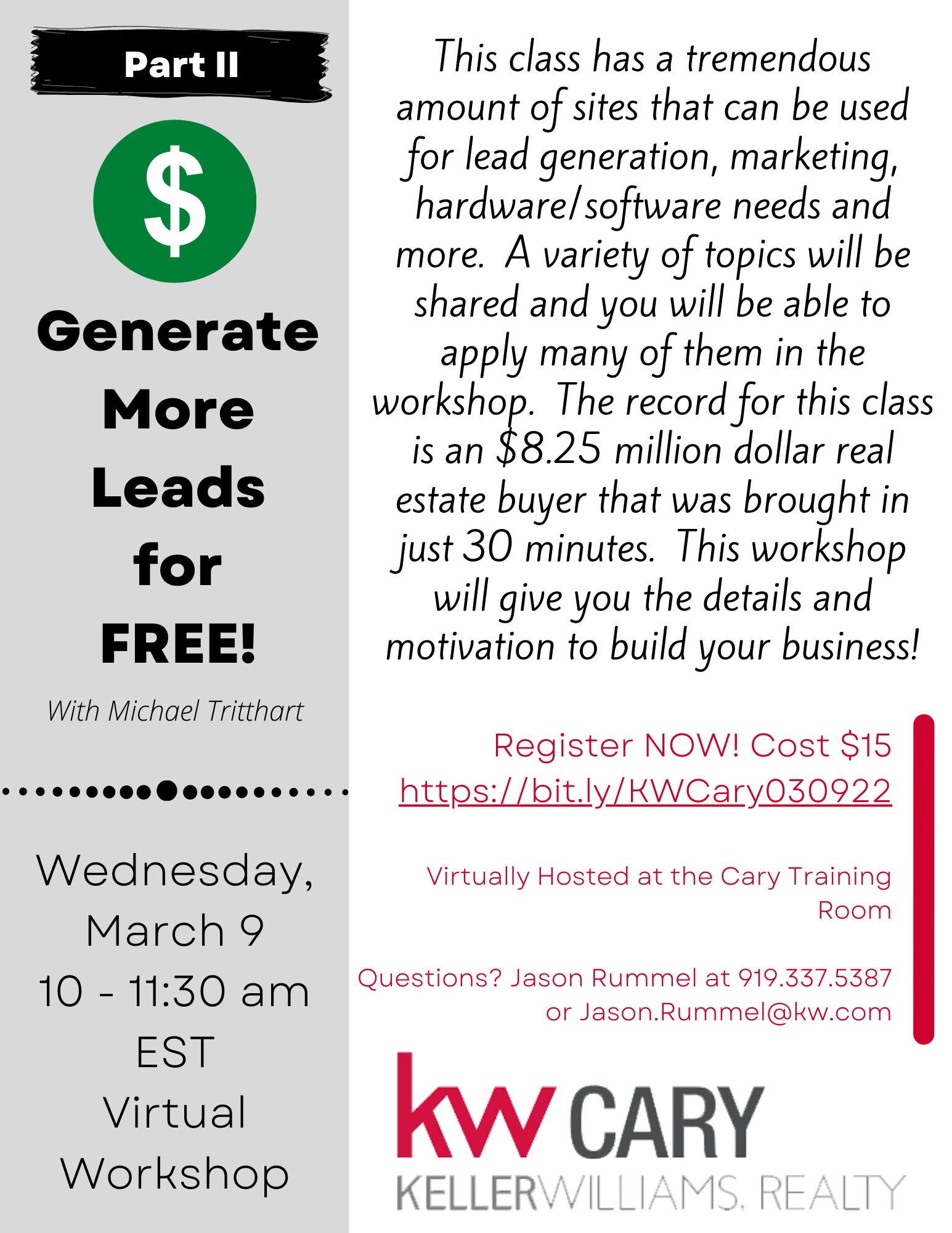 Generate More Leads for FREE