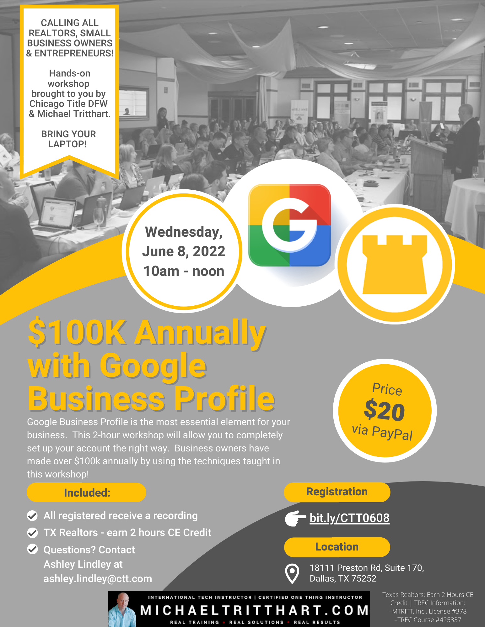 100K Annually with Google Business Profile