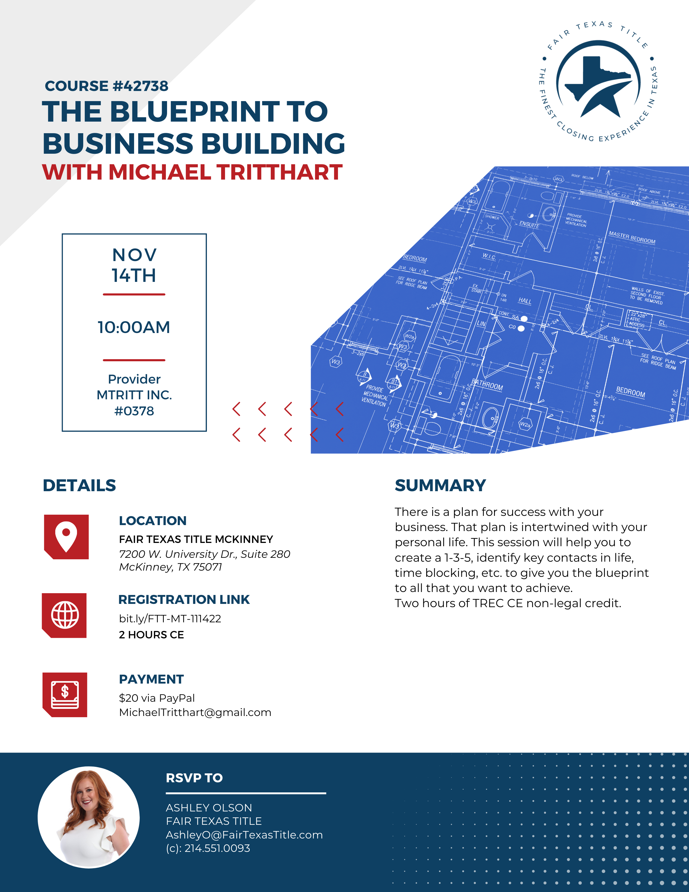 The Blueprint to Business Building