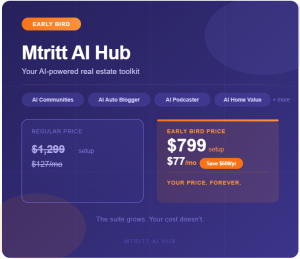 Mtritt AI Hub Early Bird - Current Clients